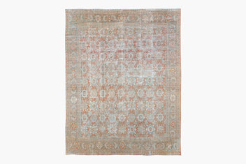 MAHAL RUG, BC31121/15887, WEST PERSIA, 8'5" X 9'10" - thumbnail 1