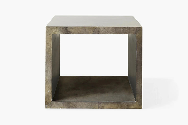 Ember Parchment Side Table