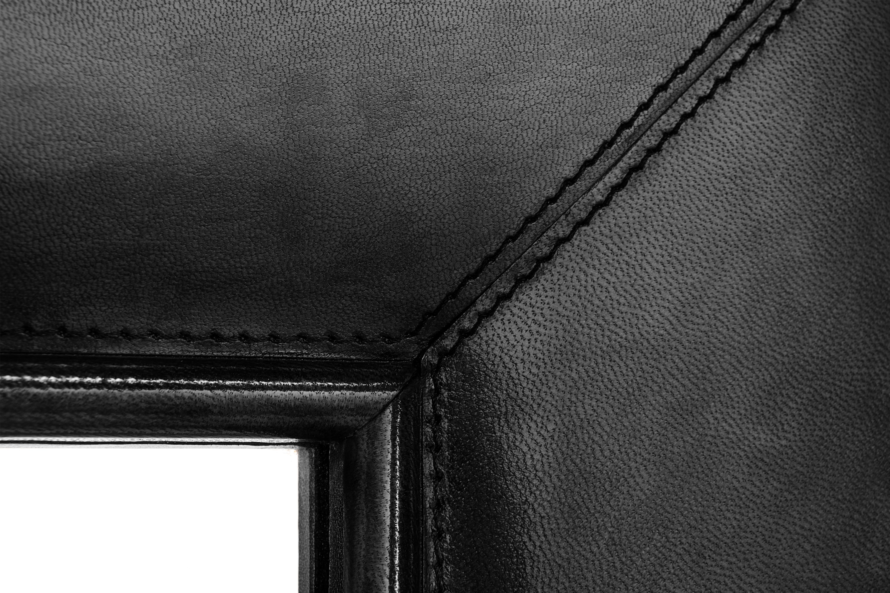 Clove Leather Wall Mirror - thumbnail 4