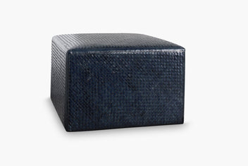 Clarion Woven Ottoman - thumbnail 2