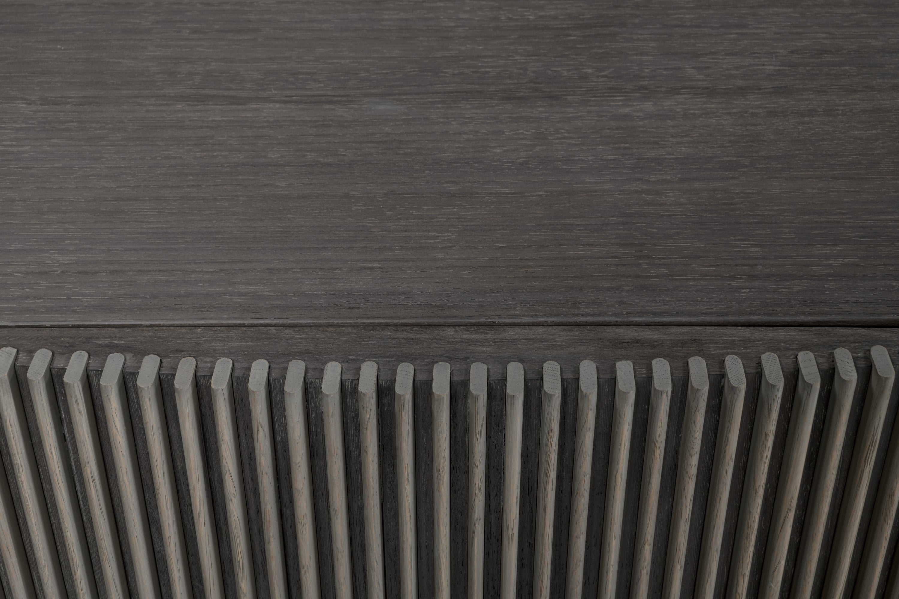 Pierre Fluted Open Media Cabinet - thumbnail 4