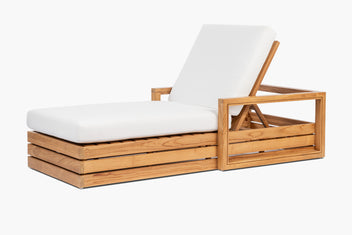 Asana Teak Chaise - thumbnail 5