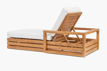 Asana Teak Chaise - thumbnail 7