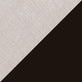 Heavy Linen Sand | Chocolate Lacquer