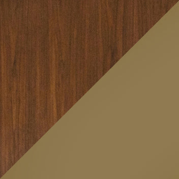 Brown Walnut | Brass - color option