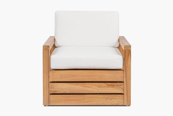 Asana Teak Lounge Chair - thumbnail 1