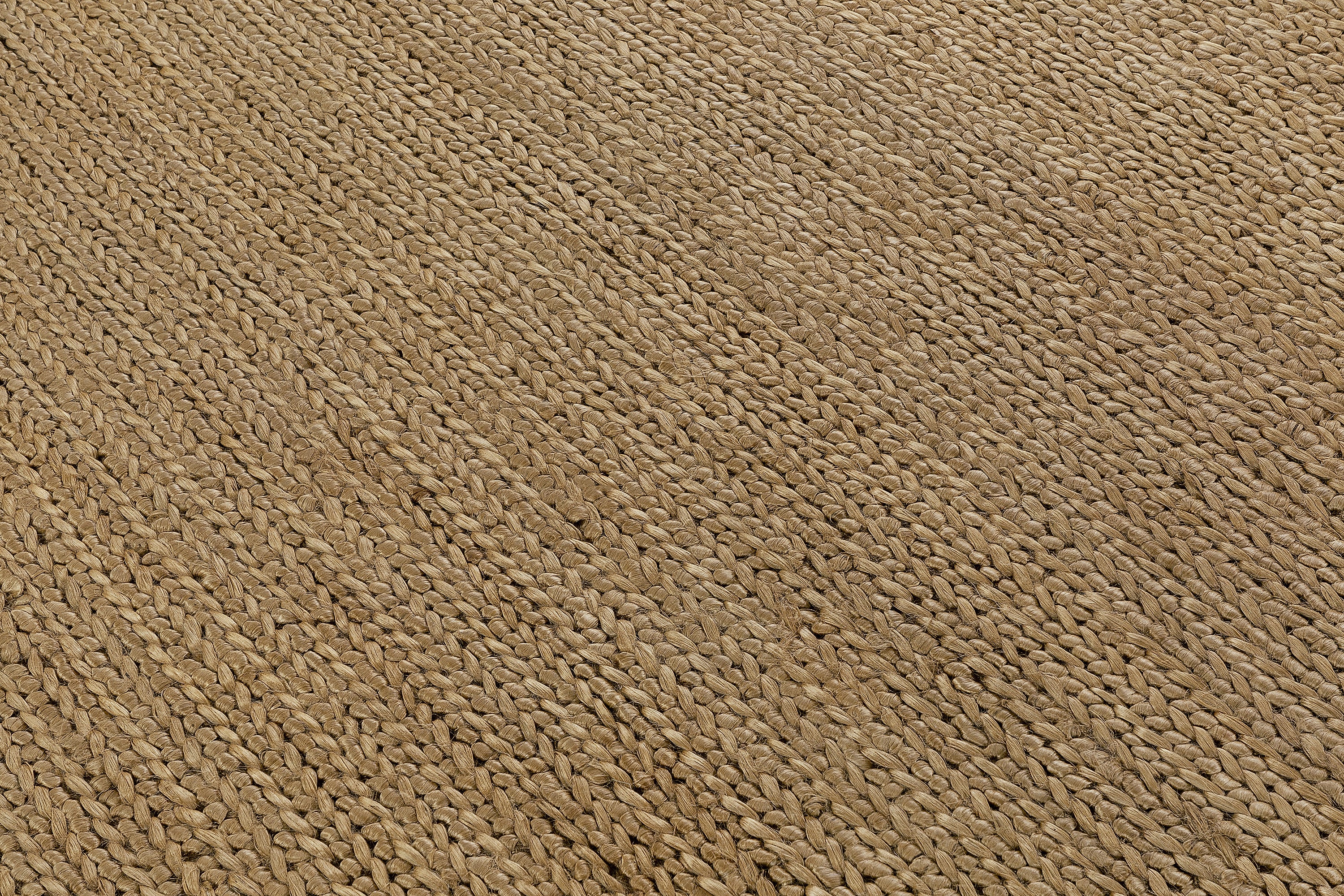 Chunky Hand-Braided Jute Rug - thumbnail 6