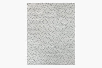 Performance Double Diamond Moroccan Rug