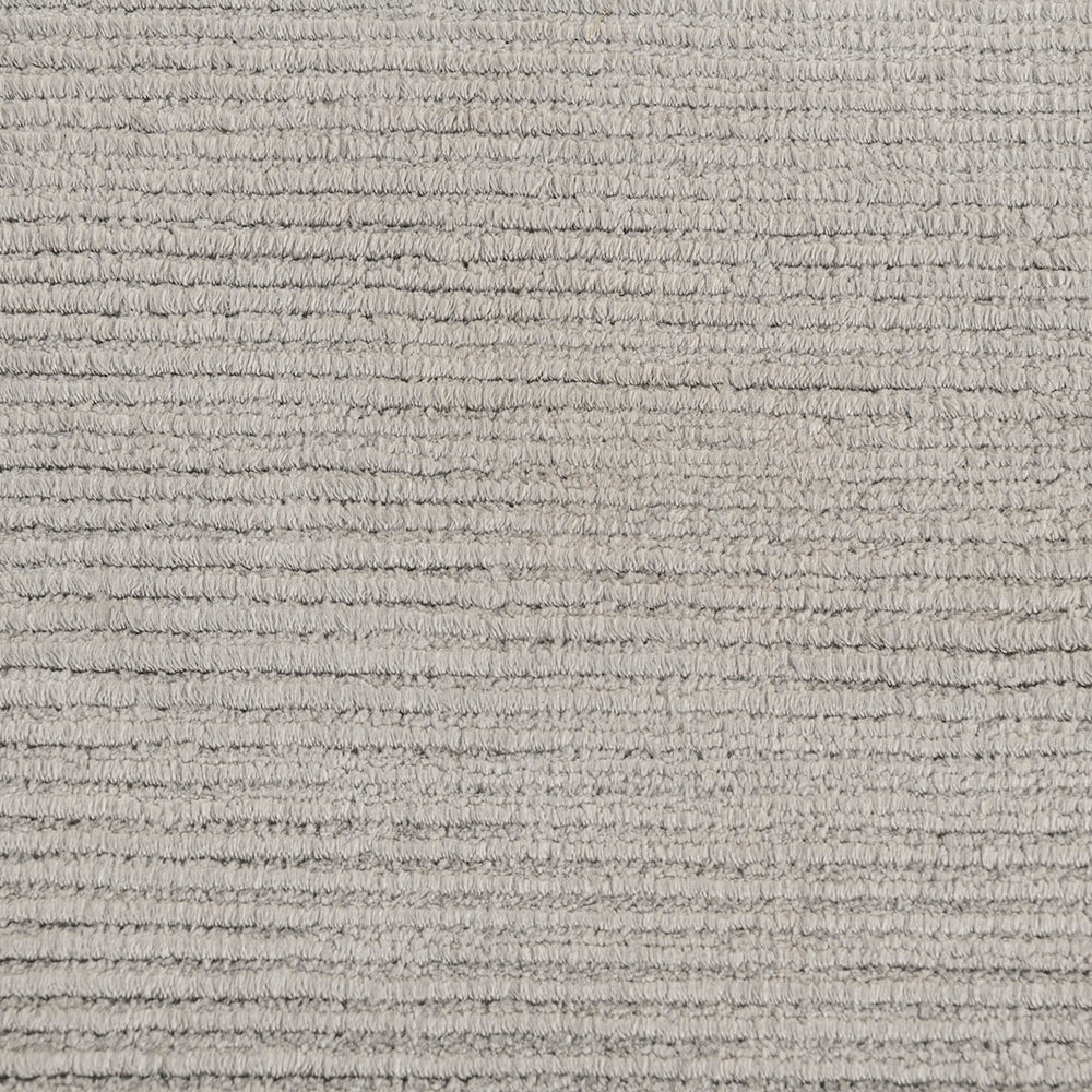 Ribbed Silk Rug - color option