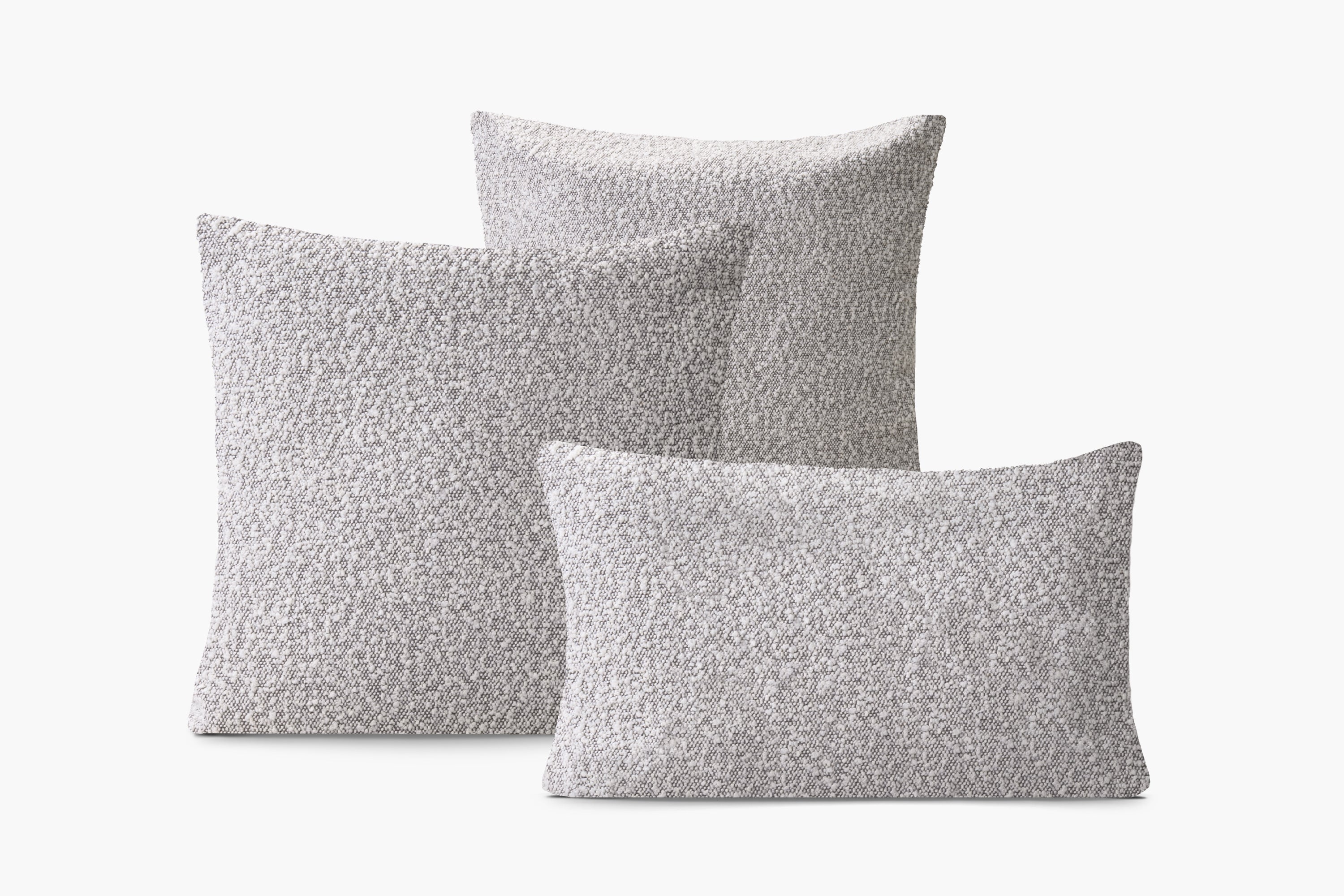 Performance Boucle Pillow - Heather - thumbnail 2