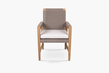 Paloma Outdoor Dining Arm Chair - thumbnail 1