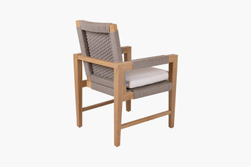 Paloma Outdoor Dining Arm Chair - thumbnail 3