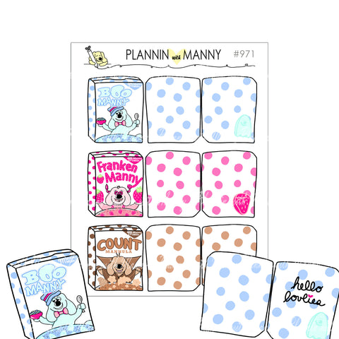 973 Monster Appetite Mini Kit, Monster Planner Stickers, Halloween Pla –  Plannin with Manny