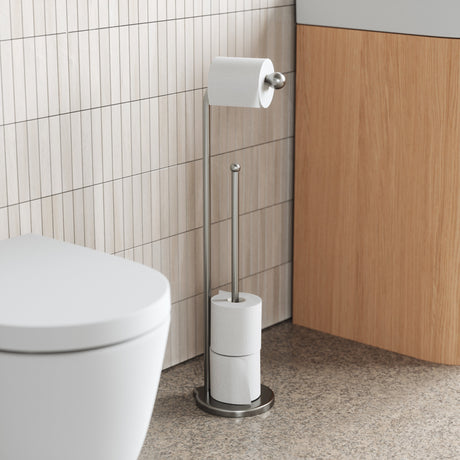 Portaloo Toilet Paper Stand - Stylish & Convenient