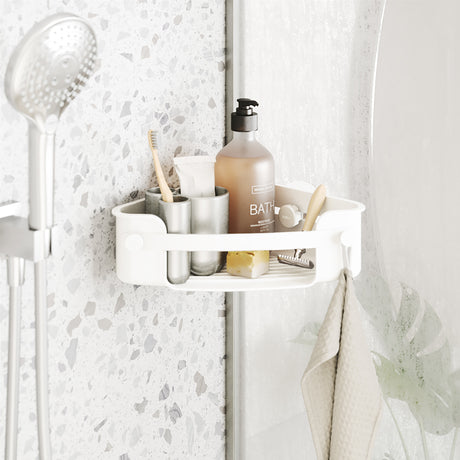 Focke Adhesive Mount Shower Shelf – A New Life Boutique