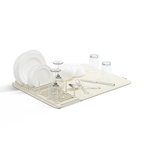 Dish Drying Rack SMALL - Mocha/Beige 