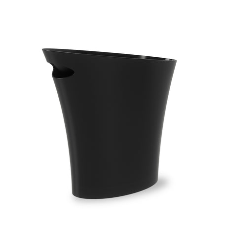 Umbra Garbino 2.25 gal Black Plastic Contemporary Wastebasket - Ace Hardware