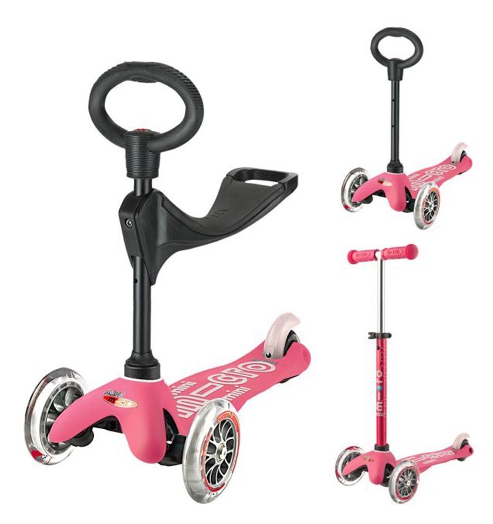 mini micro scooter 3 in 1 deluxe