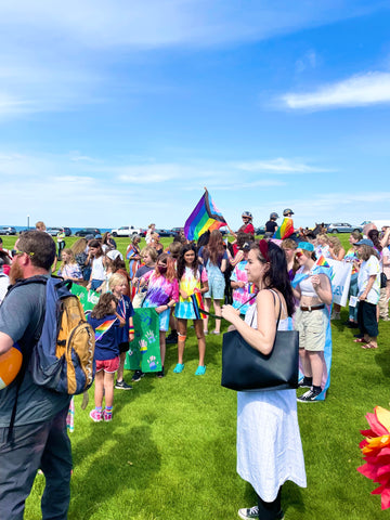 Pride Celebration in Oak Bluffs in Ocean Park