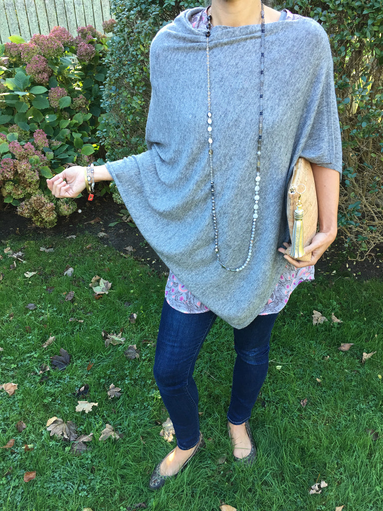 $99 Cashmere Ponchos for All