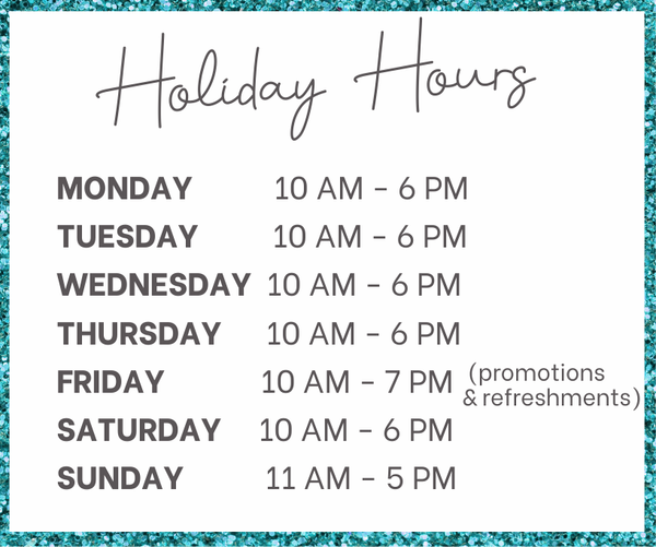Holiday Hours December 2021