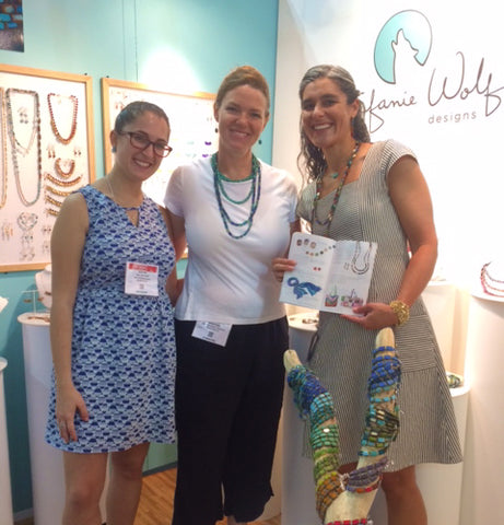 Kathryn and Stefanie with UncommonGoods Buyer & Catalog in New York