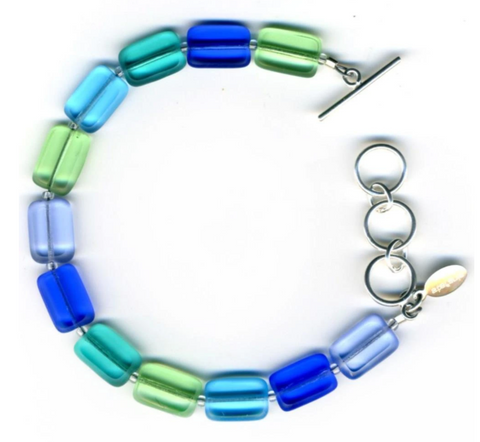 1-strand bracelet, adjustable sizing trilogy