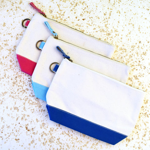 Canvas Zip Pouch