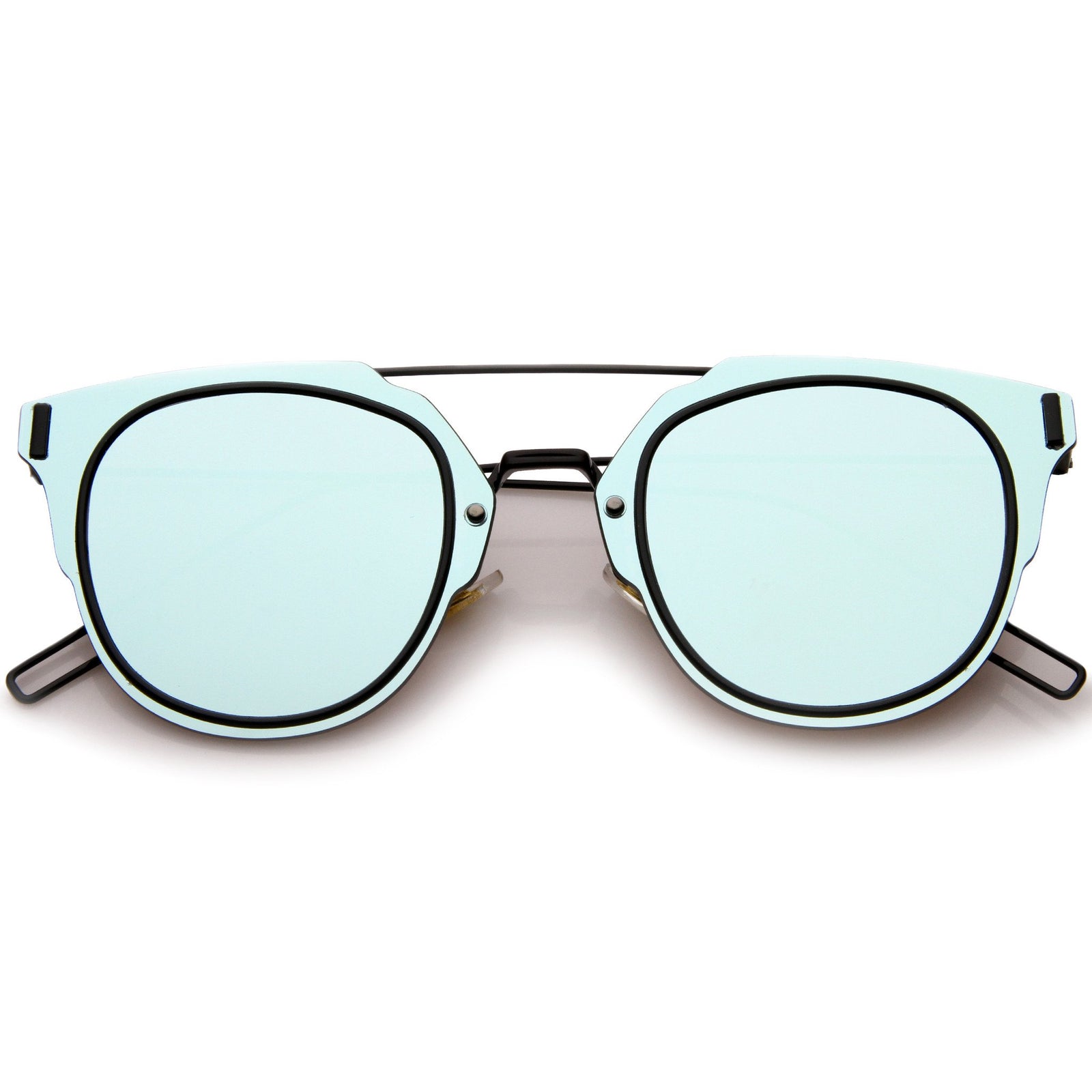 Flat Top Retro Sunglasses Zerouv® Eyewear 