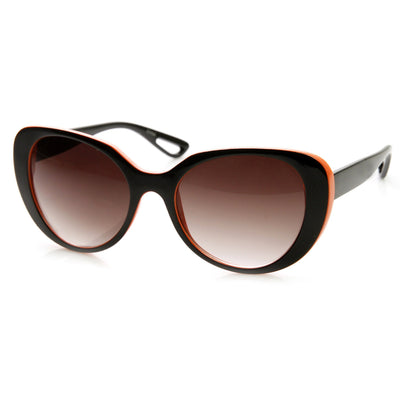 womens two toned cateye frames