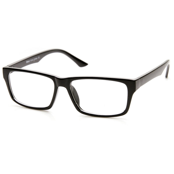Modern Fashion Rx Optical Rectangle Clear Lens Glasses Zerouv 