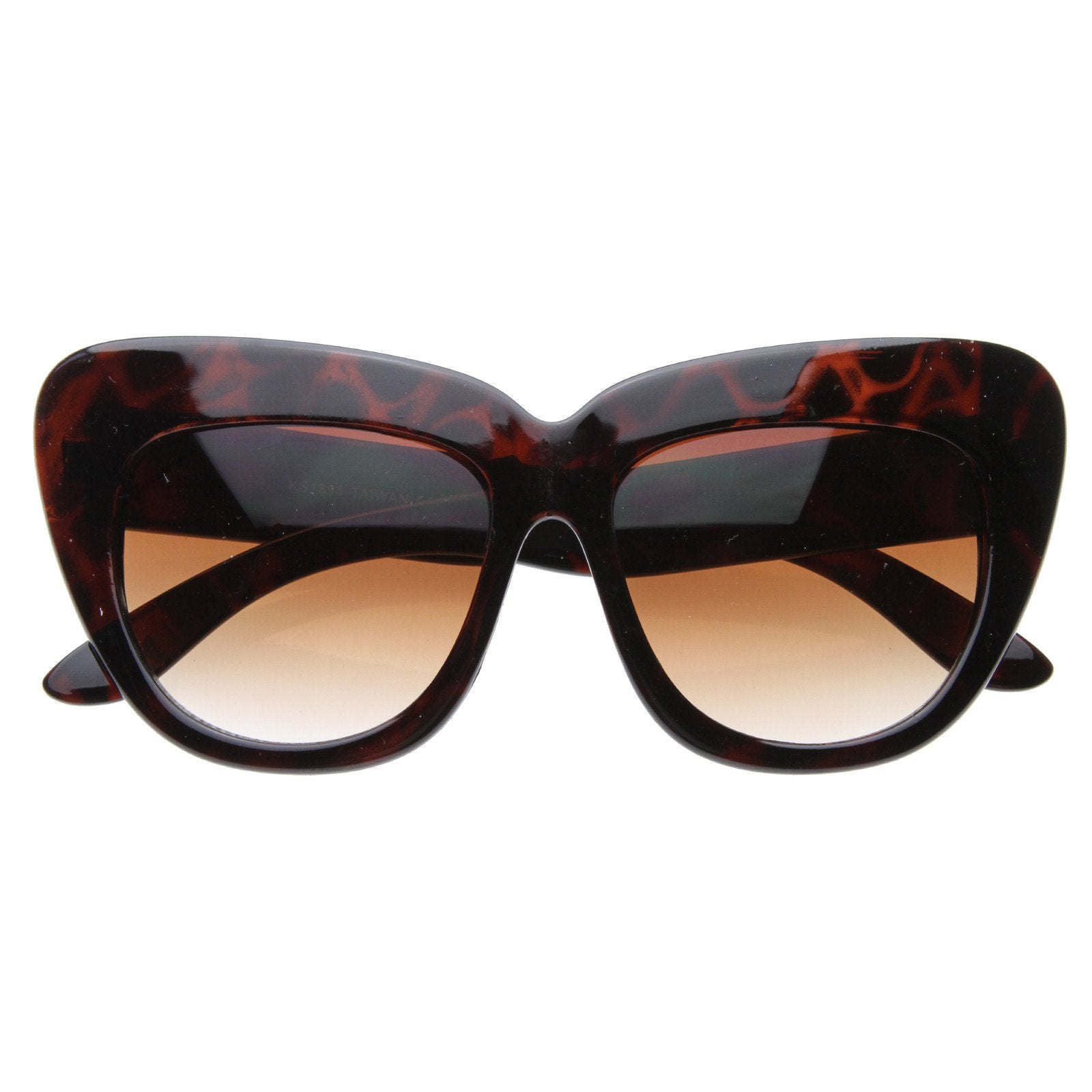 Designer Womens Fashion Oversize Cat Eye Sunglasses Zerouv