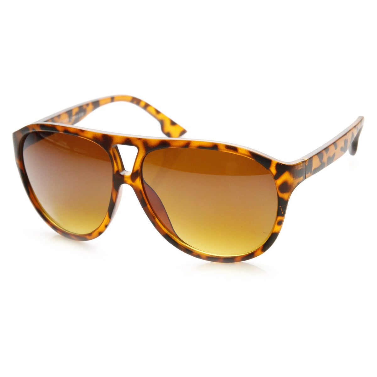 Retro Modern Oversize Fashion Aviator Sunglasses Zerouv