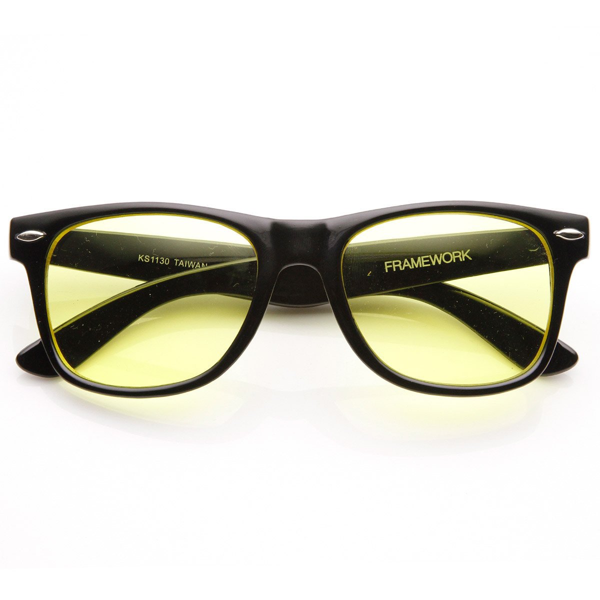 wayfarer yellow lens