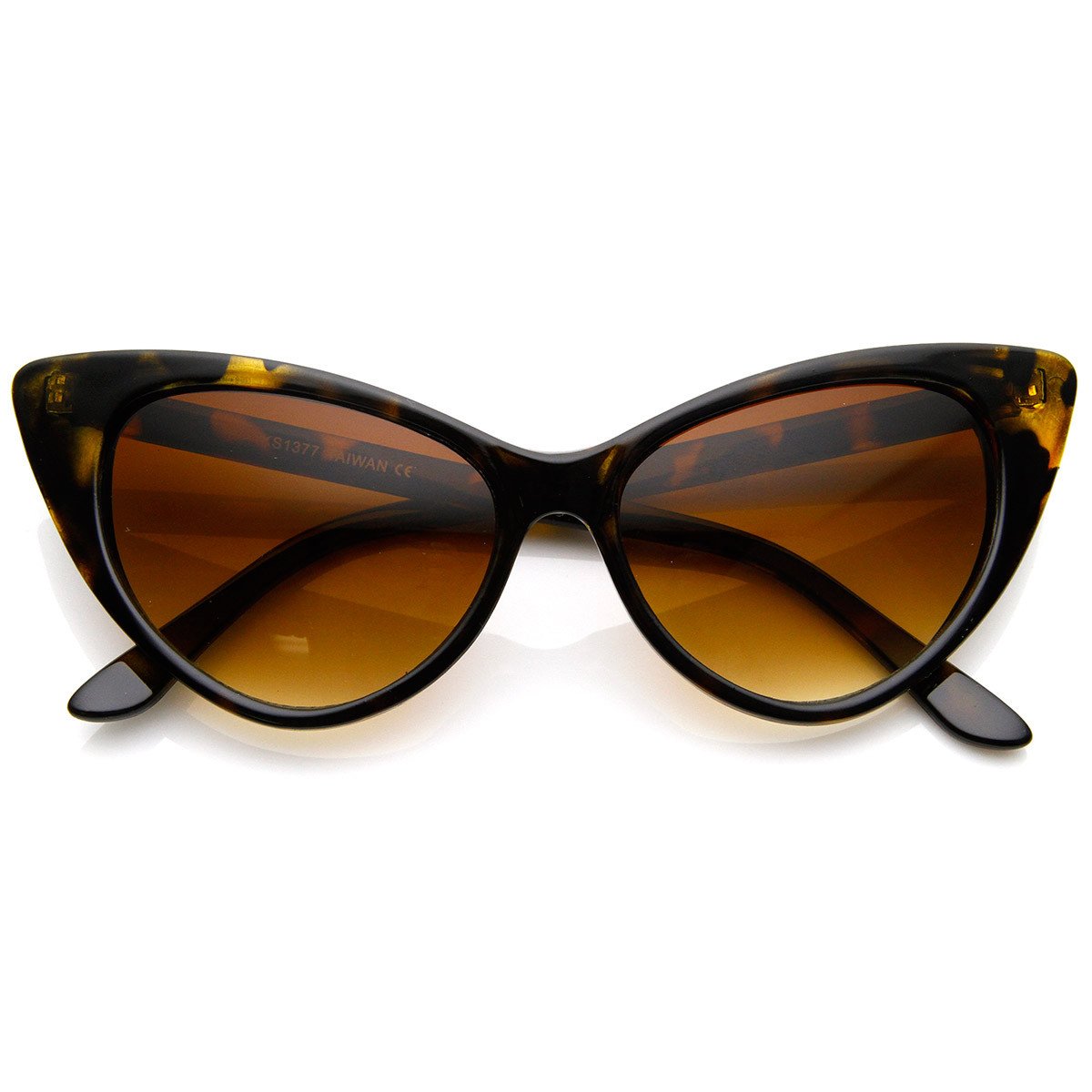 Celebrity Kourtney Kardashian Cat Eye Sunglasses - zeroUV