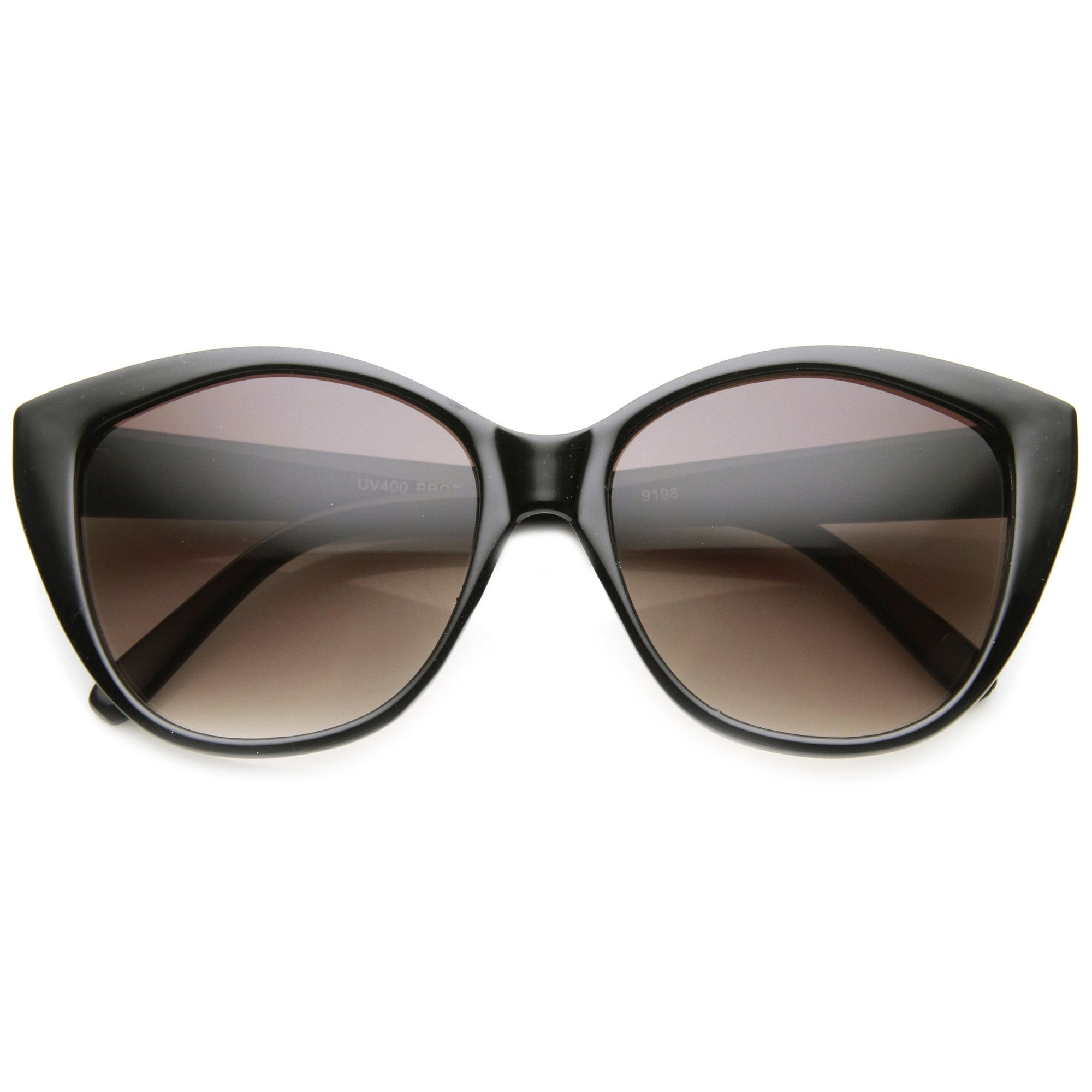 Ouwen Thick Polarized Cat Eye Sunglasses For Women,trendy Vintage