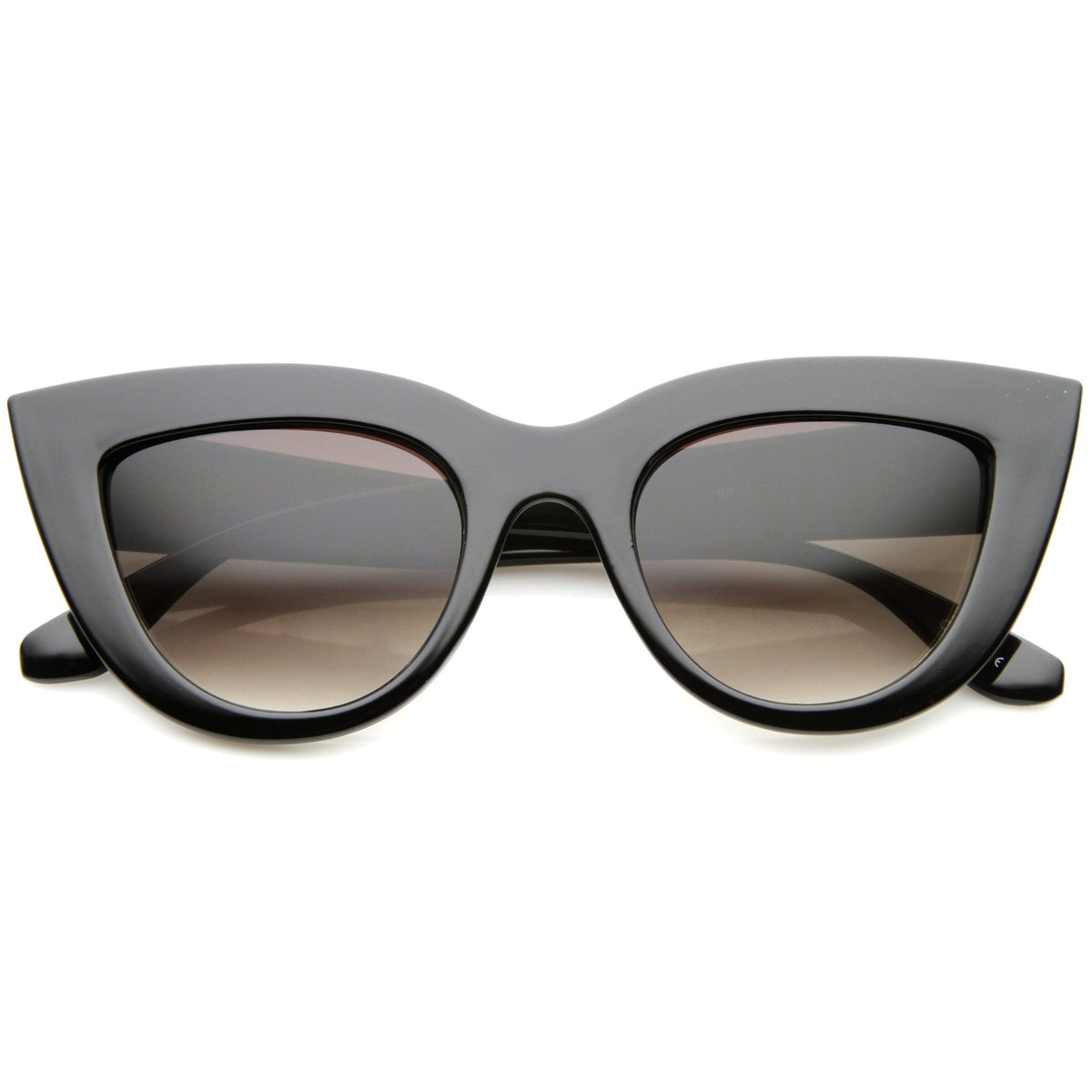 Women's 70's Retro Sharp Cat Eye Sunglasses - zeroUV
