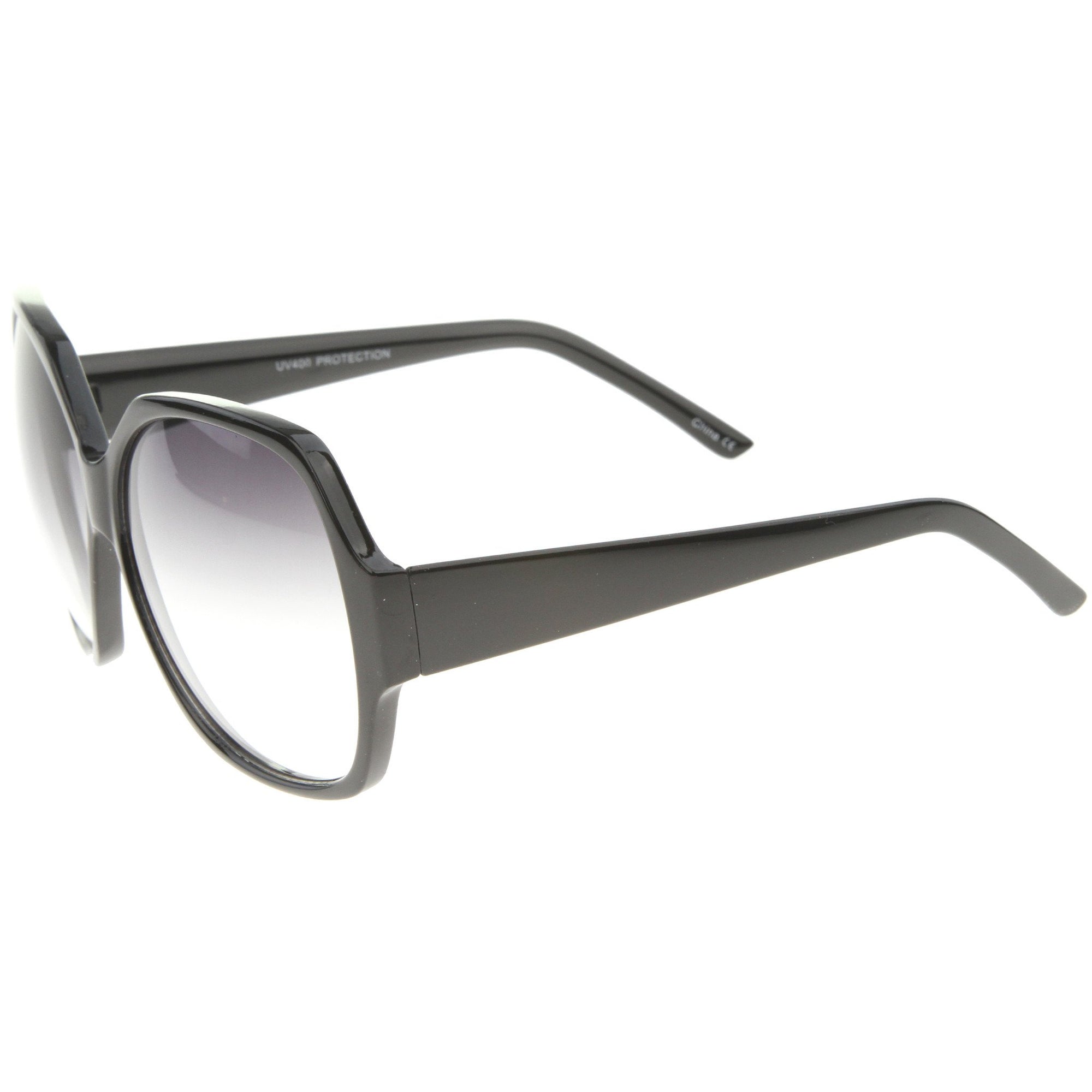 Women's Retro 1950's Oversize Gradient Lens Sunglasses - zeroUV