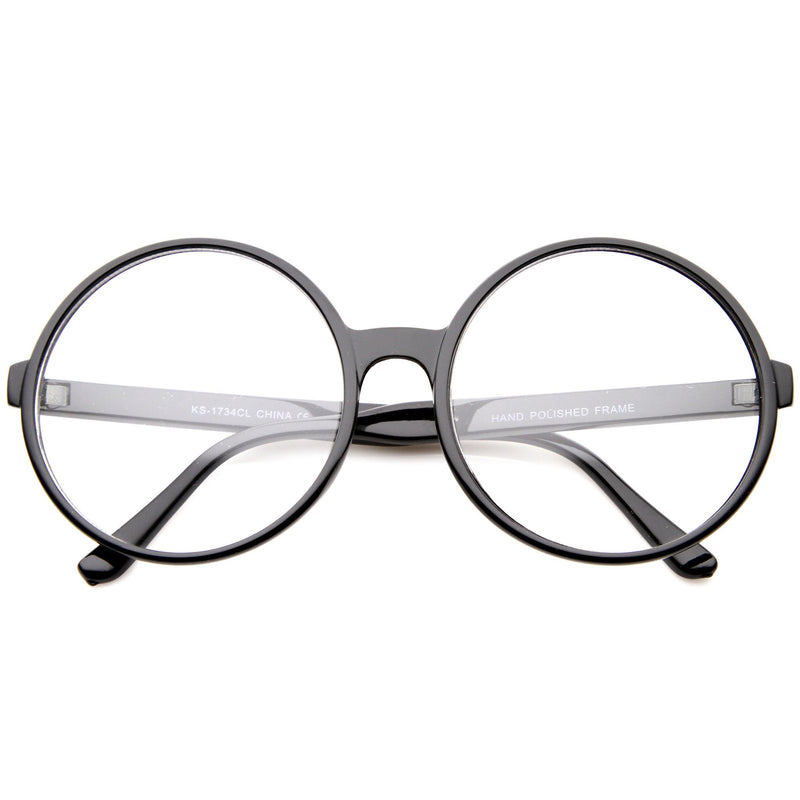 Retro Look XXL BIG Drop Large Square Clear Lens Fashion Eyeglasses Frames  9688