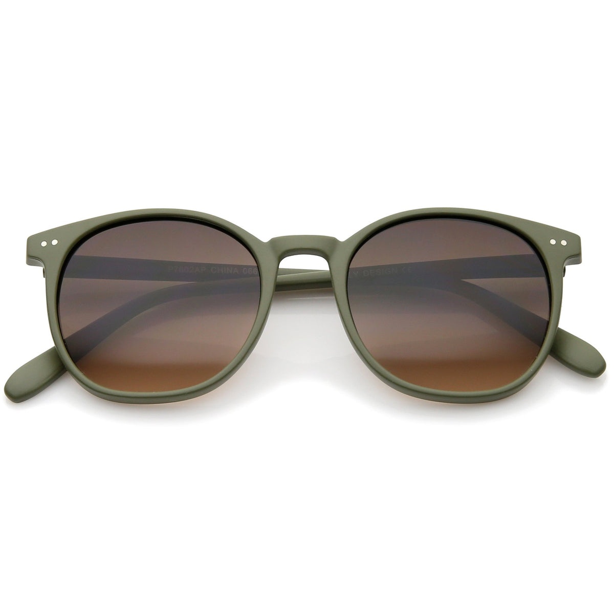 Indie Vintage Dapper Round P3 Sunglasses - zeroUV