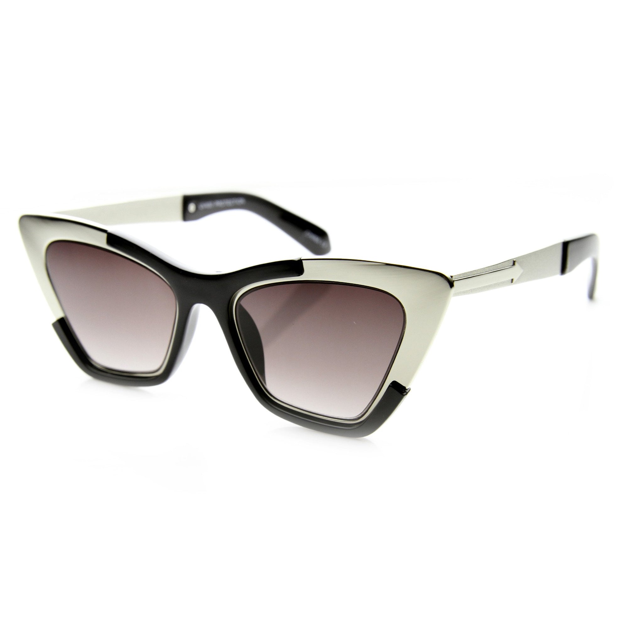 Womens Modern Designer Fashion Cat Eye Sunglasses Zerouv 0574