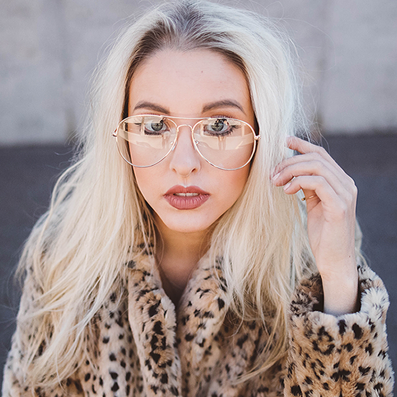 where to buy clear aviator glasses