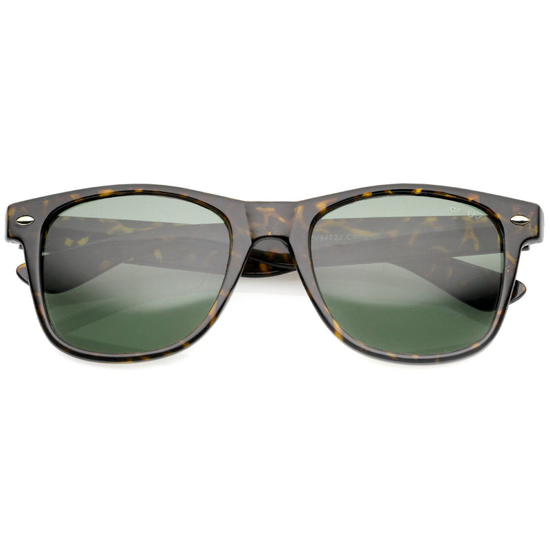 Standard Issue Classic Retro Horned Rim Sunglasses Zerouv 