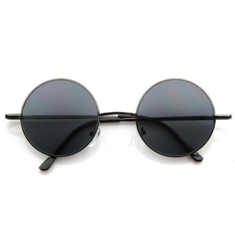 Retro Hippie Fashion Metal Color Lens Sunglasses Zerouv 