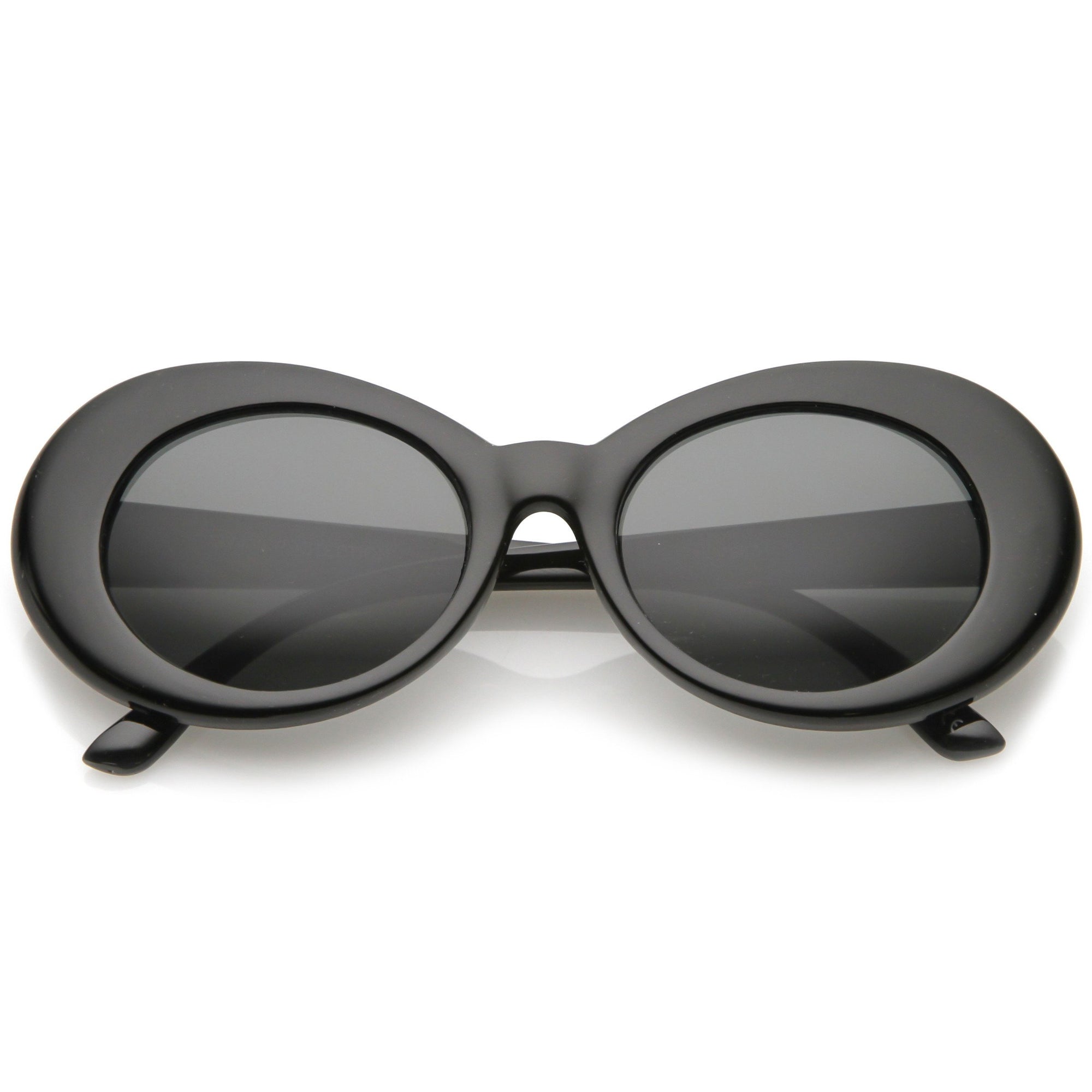 Women's Retro 1950's Fashion Oval Clout Sunglasses 51mm - zeroUV