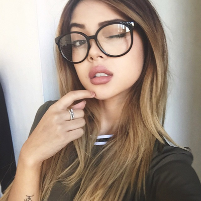 clear large glasses