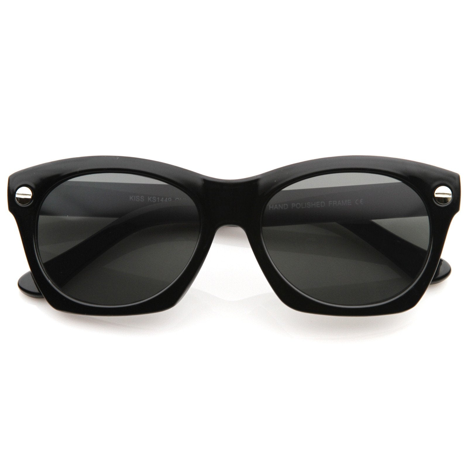 1pc Women's Oversized Square Sunglasses With Rhinestone Accents