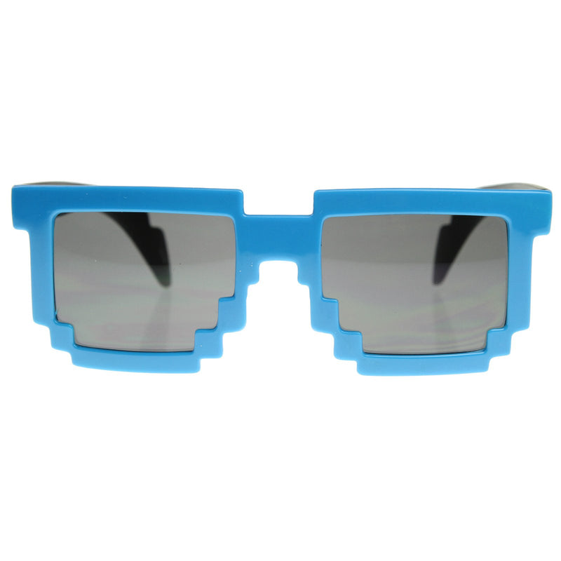 Super Fun Retro Pixelate 8 Bit Geek Sunglasses Zerouv 