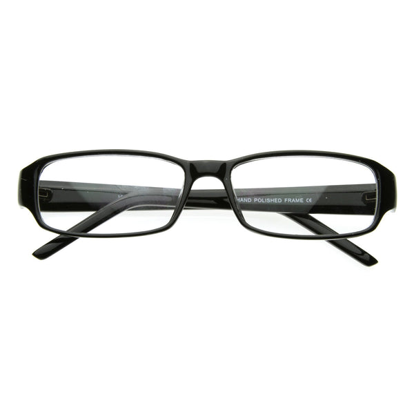 Unisex Optical Rx Quality Square Clear Lens Glasses Zerouv 