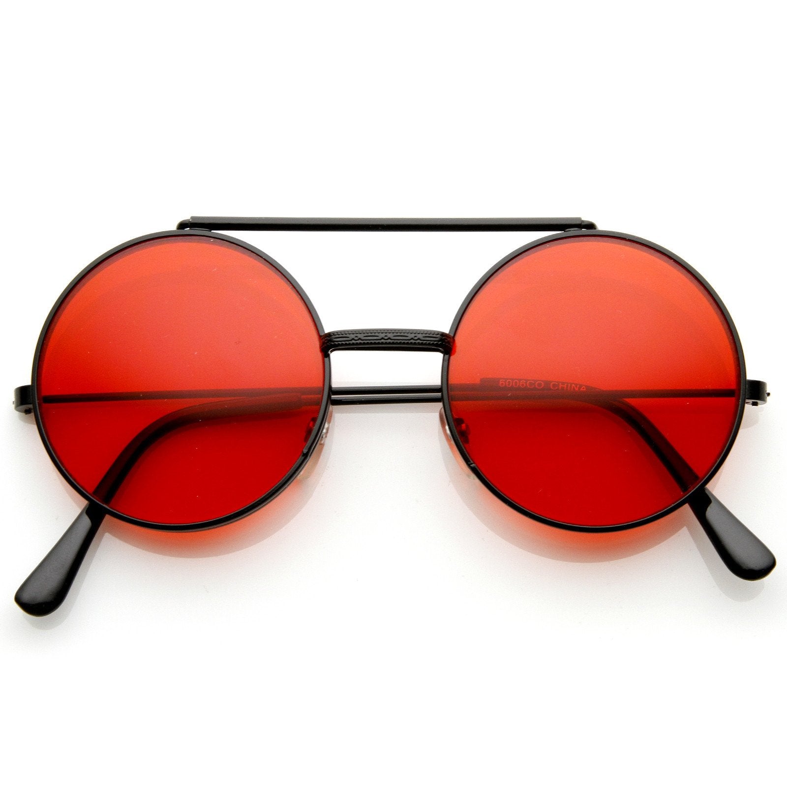 Trendy Round Fashion Sunglasses Tagged 